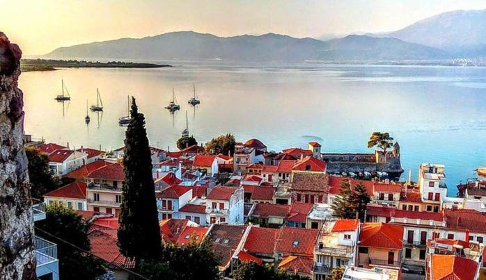 Sideroporta Castle Nafpaktos Exterior foto